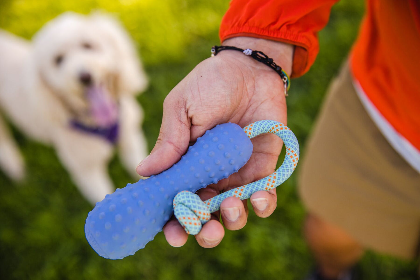 Juguete para Lanzar y Tirar para Perros Ruffwear Gourdo