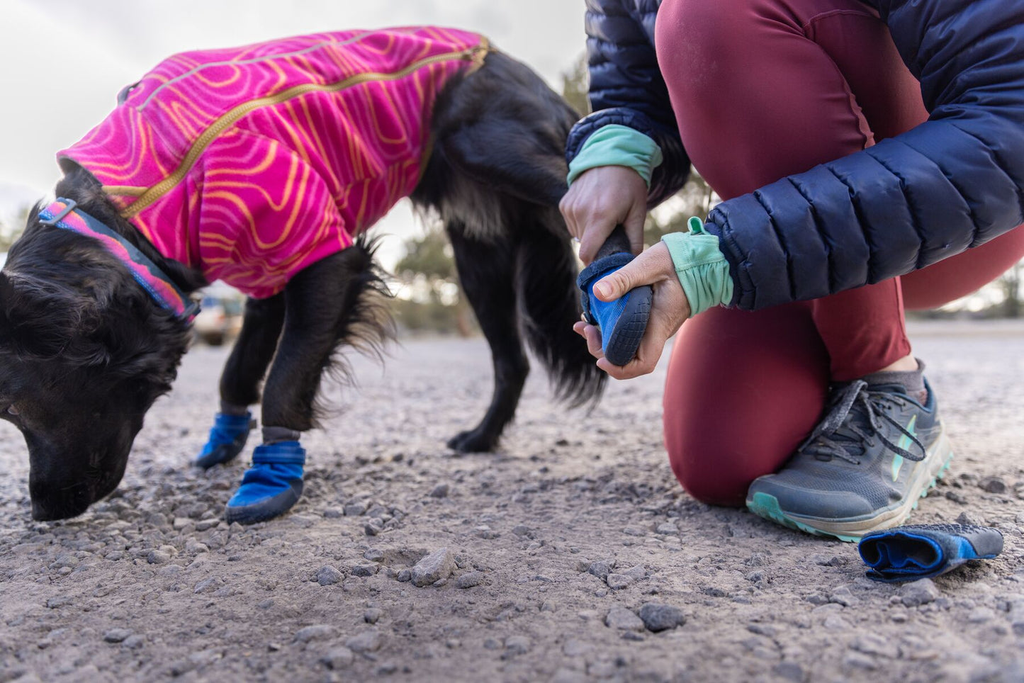 Zapatilla de Trail Ruffwear Hi & Light Blue Pool (Par)