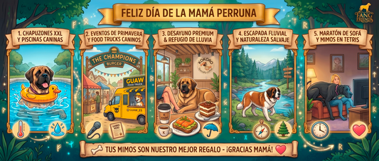 FELIZ DIA DE LA MAMÁ PERRUNA: 5 planazos de última hora para celebrar con tu gigante HOY