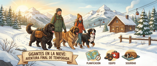 GIGANTES EN LA NIEVE: Guía de supervivencia y planes TOP con tu perrazo