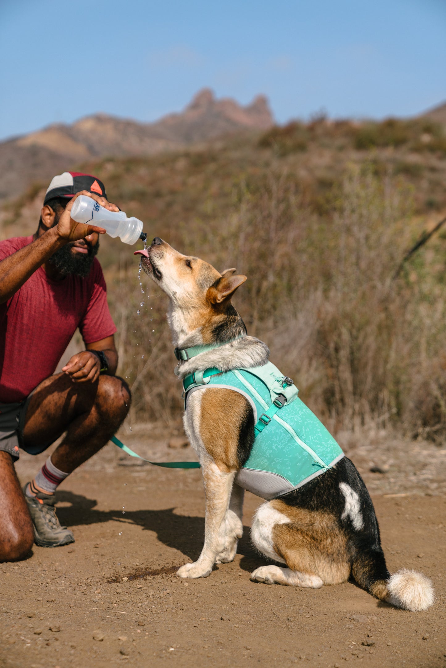 Chaleco refrescante Zip para perros Ruffwear con cremallera (Swamp Cooler™)