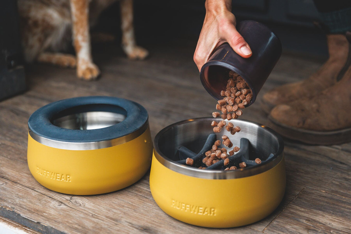 Acople Comedero Lento para Perros Ruffwear Basecamp 1,6L