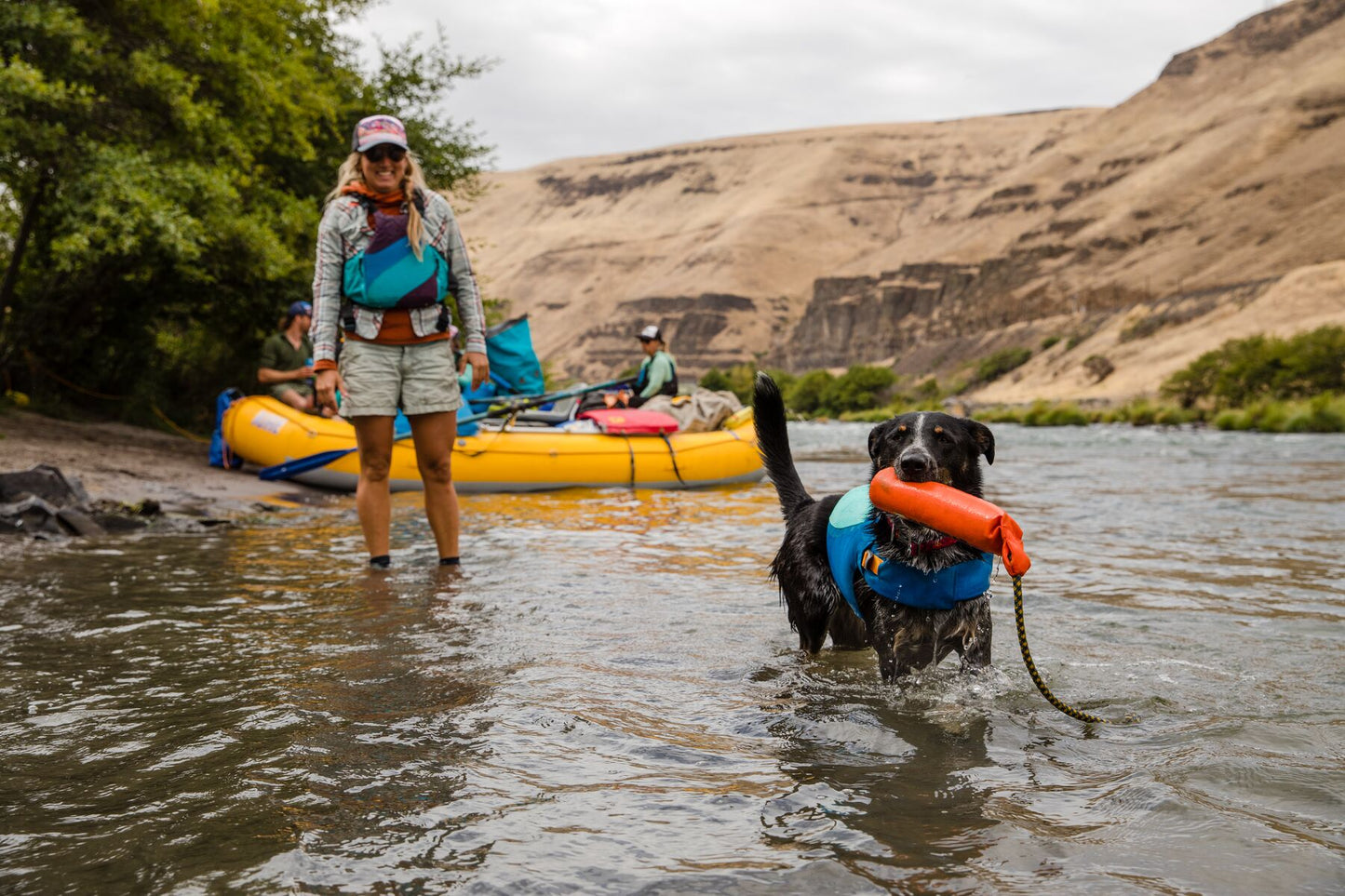 Juguete Flotante con Cuerda para Perros Ruffwear Lunker