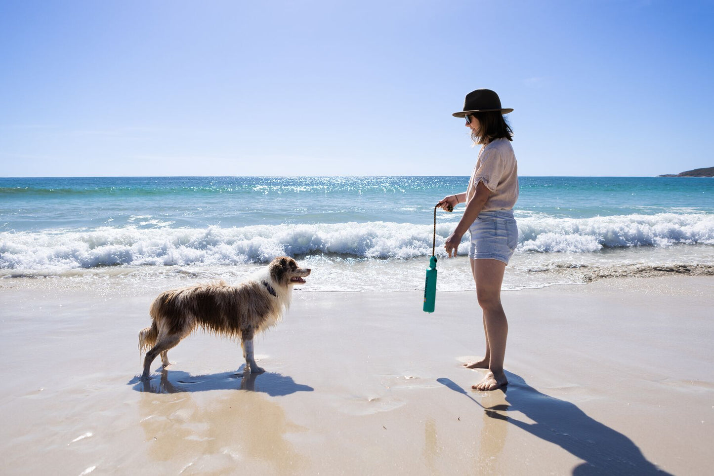 Juguete Flotante con Cuerda para Perros Ruffwear Lunker