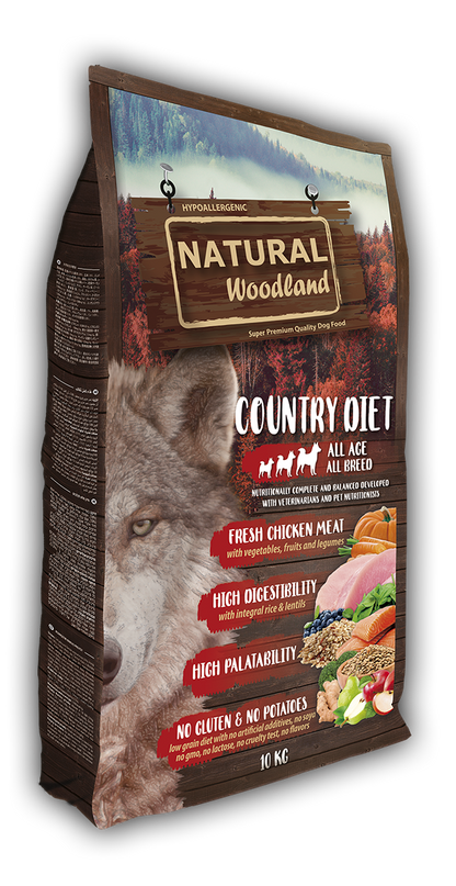 Natural Woodland - Country Diet - All Age, All Breed