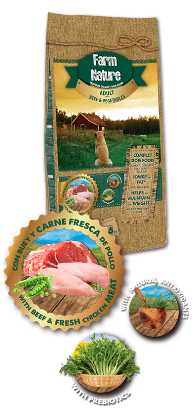Farm Nature Adulto - Buey con Verduras