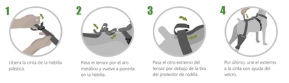 Cinta de sujeción lumbar OrtoCanis
