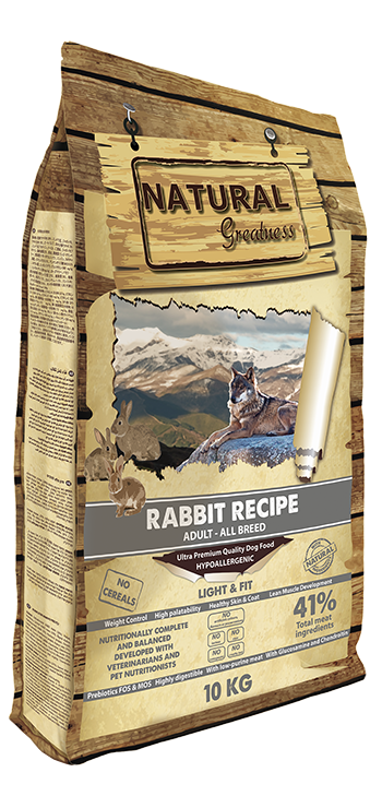Natural Greatness Receta de Conejo Light & Fit