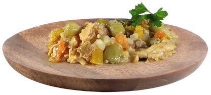 Pechuga de Pollo con Higado y Verduras