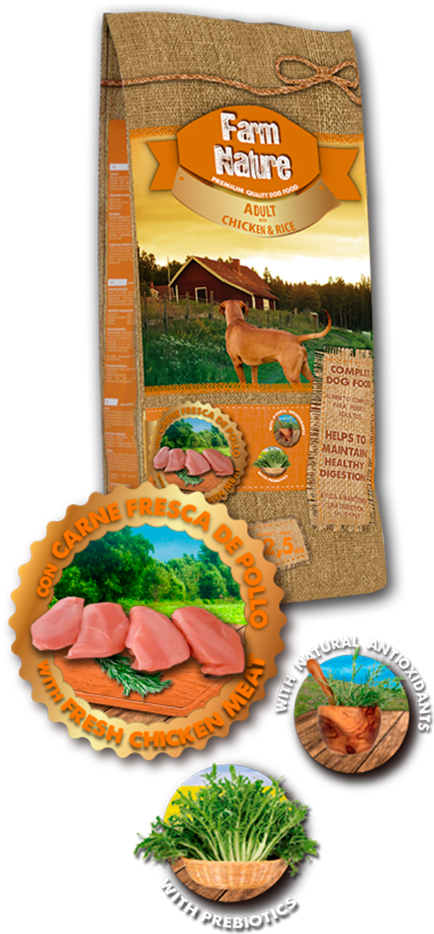 Farm Nature Adulto - Pollo con Arroz