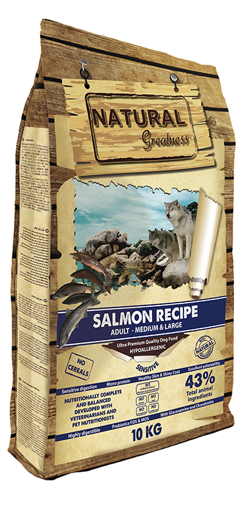 Natural Greatness Receta de Salmón Sensitive