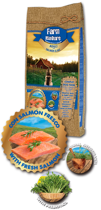 Farm Nature Adulto - Salmón con Arroz